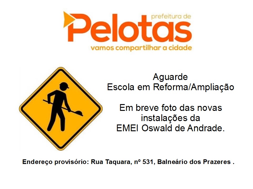 Foto da E.M.E.I. Oswald de Andrade