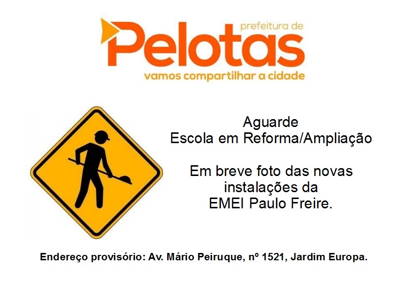 Foto da E.M.E.I. Paulo Freire